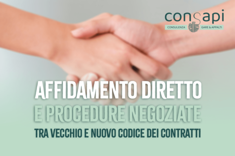 Affidamento Diretto E Procedure Negoziate Differenze E Punti In Comune